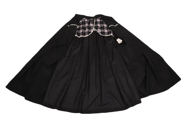 COMME des GARCONSトリココムデギャルソン　黒　コート　ブラック トリココムデギャルソンtricot COMME des GARCONS ポリコットン