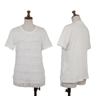 JUNYA WATANABE COMME des GARCONS Cotton Fringe Decoration T Shirt