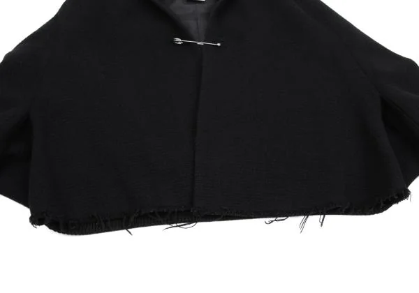 Y's Wool Blend Ribbed Cutting Bolero K-159935_009