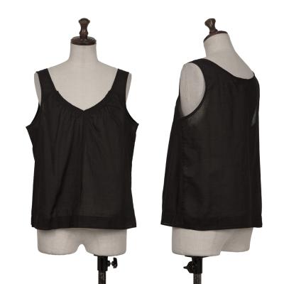 zucca Dyed Cotton Sleeveless Blouse