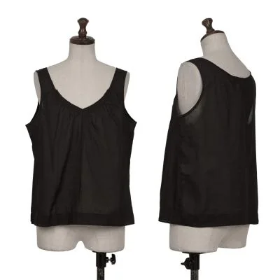 zucca Dyed Cotton Sleeveless Blouse
