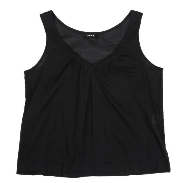 zucca Dyed Cotton Sleeveless Blouse K-159936_002