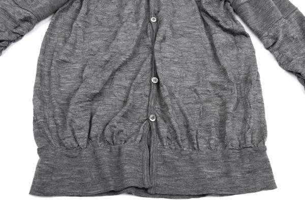 zucca Wrinkle Wool Knit Cardigan K-159938_008