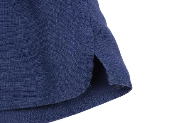 MARGARET HOWELL Linen Band Collar Shirt K-159939_011