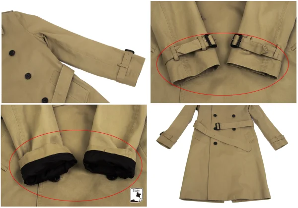 HYKE Liner Detachable Trench Coat K-159940_005