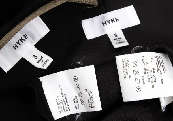 HYKE Liner Detachable Trench Coat K-159940_019