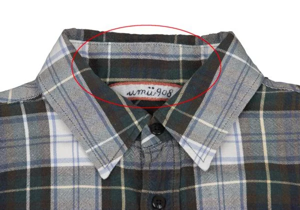 45rpm 45R umii908 Cotton Check Shirt K-159942_004