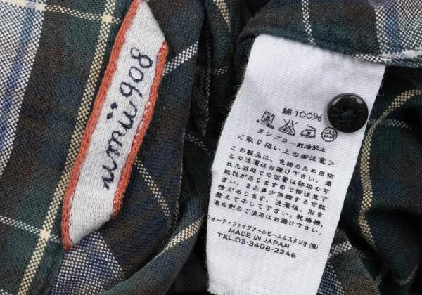 45rpm 45R umii908 Cotton Check Shirt K-159942_015