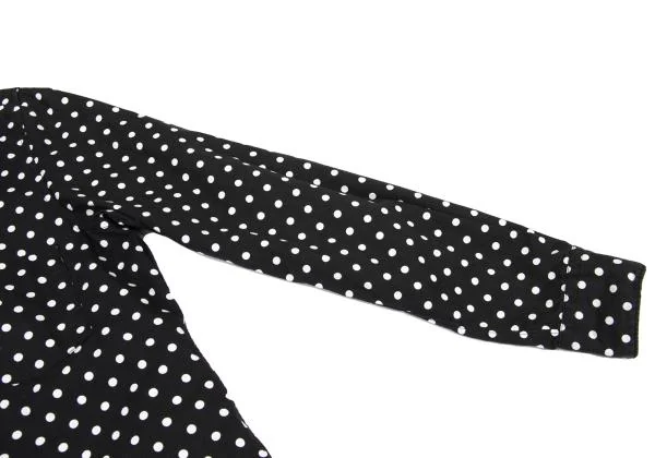 BLACK COMME des GARCONS Dot Hoodie Shirt K-159943_009