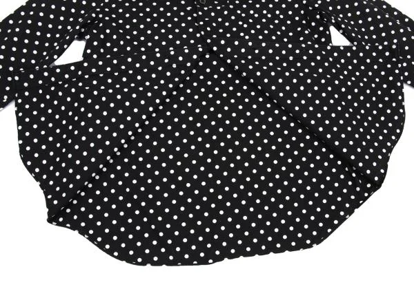 BLACK COMME des GARCONS Dot Hoodie Shirt K-159943_013