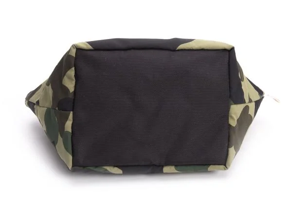 アベイシングエイプA BATHING APE BAPE カモ柄ジップポーチ カーキ黒他 K-159953_008