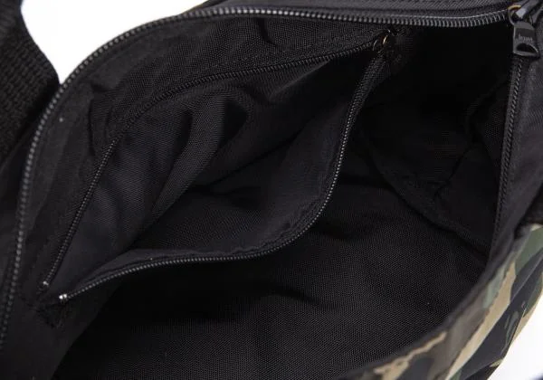 アベイシングエイプA BATHING APE BAPE カモ柄ジップポーチ カーキ黒他 K-159953_012
