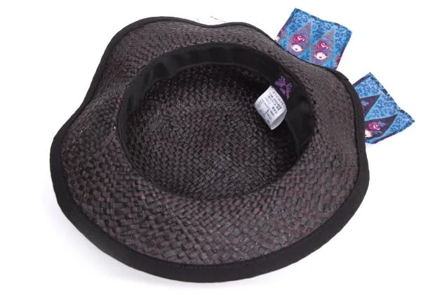 ANNA SUI Scarf Design Straw Hat K-159961_009