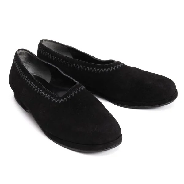 Y's Suede Ballet shoes Black XL(About US 7) K-159964_001