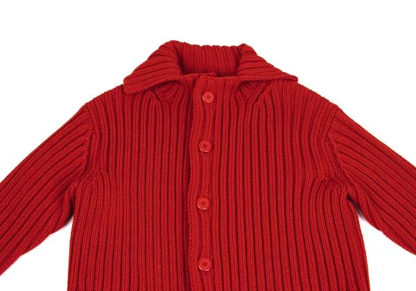 Yohji Yamamoto FEMME Wool Rib Knit Jacket K-159968_003