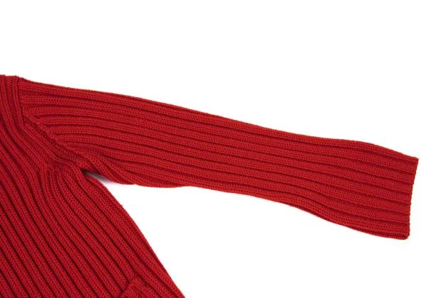 Yohji Yamamoto FEMME Wool Rib Knit Jacket K-159968_007