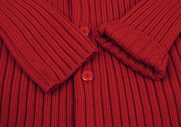 Yohji Yamamoto FEMME Wool Rib Knit Jacket K-159968_008
