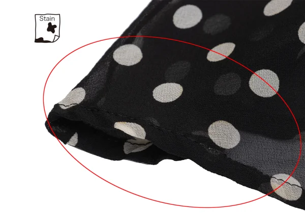 LIMI feu Silk Dot Wrap Skirt K-159969_005