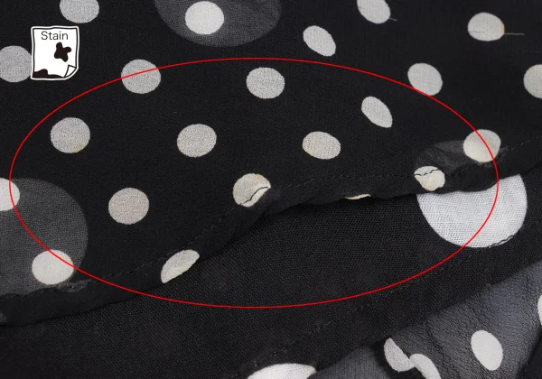 LIMI feu Silk Dot Wrap Skirt K-159969_008