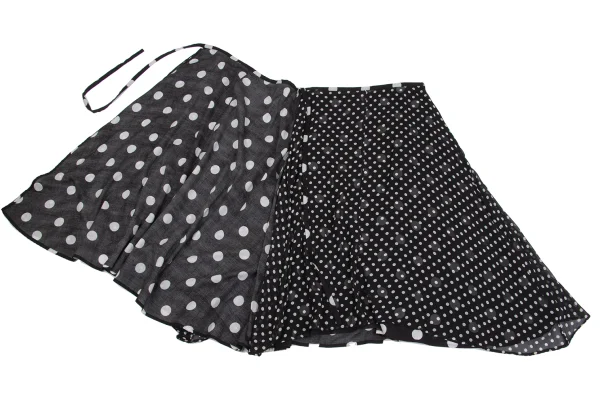 LIMI feu Silk Dot Wrap Skirt K-159969_010