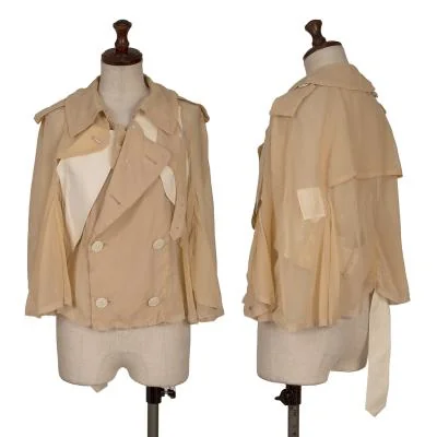 COMME des GARCONS See-through Sheeting Poncho Jacket