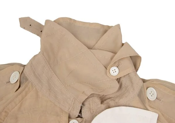 COMME des GARCONS See-through Sheeting Poncho Jacket K-159974_008
