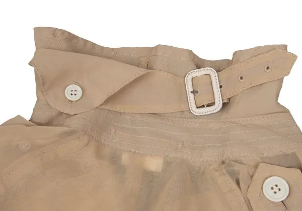 COMME des GARCONS See-through Sheeting Poncho Jacket K-159974_015