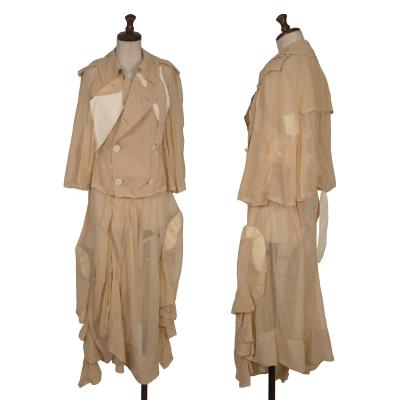 COMME des GARCONS See-through Jacket & Skirt