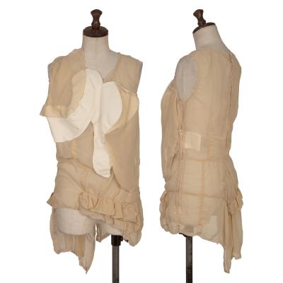COMME des GARCONS See-through Sheeting Sleeveless Top