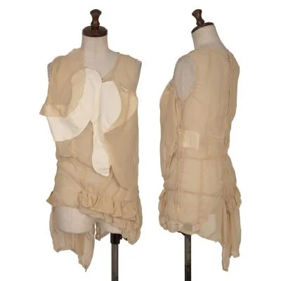 COMME des GARCONS See-through Sheeting Sleeveless Top