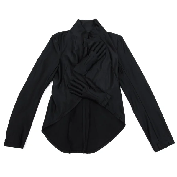 COMME des GARCONS Gloves Patched Design Pull-over Stretch Jacket K-159978_002