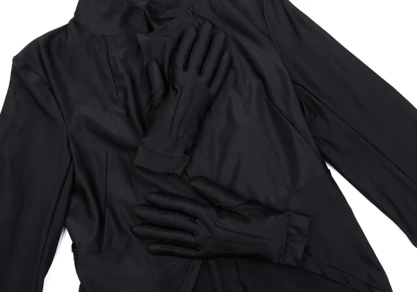 COMME des GARCONS Gloves Patched Design Pull-over Stretch Jacket K-159978_009