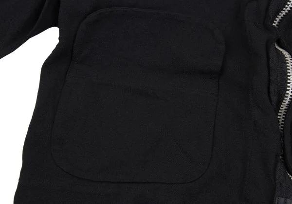 COMME des GARCONS Poly Zip-up Short Jacket K-159981_010
