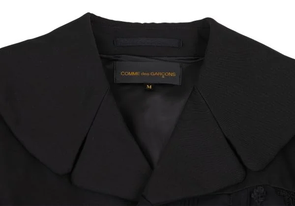 COMME des GARCONS Floral Ribbon Embellished See-through Jacket K-159982_004