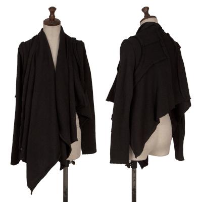COMME des GARCONS Inside-out Asymmetry Knit Cardigan