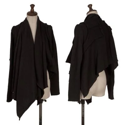 COMME des GARCONS Inside-out Asymmetry Knit Cardigan