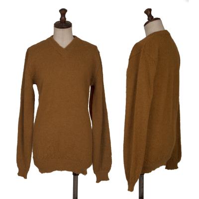 COMME des GARCONS Alpaca V-neck Knit Sweater