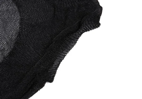 COMME des GARCONS Dyed Center Circle Cutting Sleeveless Mesh Top K-159987_005