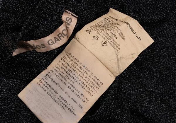 COMME des GARCONS Dyed Center Circle Cutting Sleeveless Mesh Top K-159987_013
