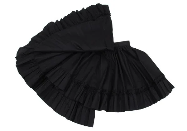 COMME des GARCONS Frill Embellishment Layered Asymmetry Skirt K-159989_007