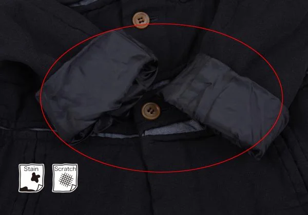 COMME des GARCONS Poly Bondage Switching Jacket K-159993_012