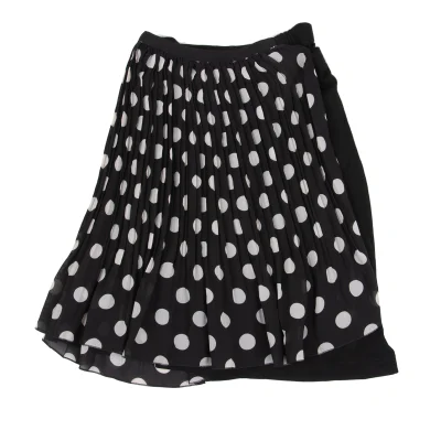 JUNYA WATANABE COMME des GARCONS Dot Pleated Wrap Design Skirt