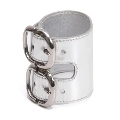 PRADA Double-belted Metallic Bracelet