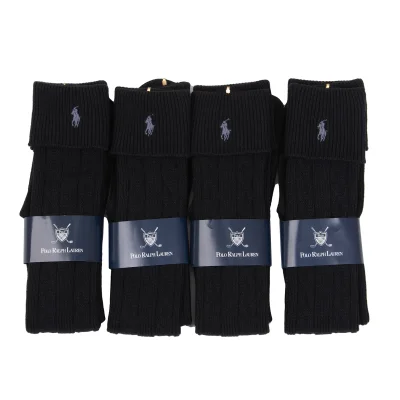 POLO by Ralph Lauren Pony Embroidered Four Pairs of Socks