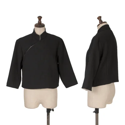 tricot COMME des GARCONS Wool Snap Jacket