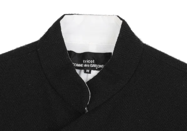 tricot COMME des GARCONS Wool Snap Jacket K-160033_004