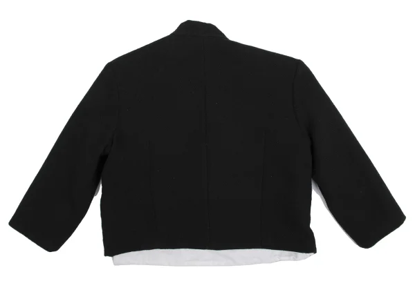 tricot COMME des GARCONS Wool Snap Jacket K-160033_016