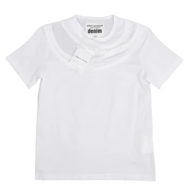 JUNYA WATANABE COMME des GARCONS denim Neck Switching T-shirt