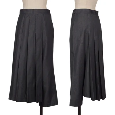 JUNYA WATANABE COMME des GARCONS denim Asymmetry Pleats Pants
