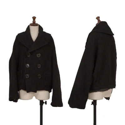 tricot COMME des GARCONS Fulling Wool Double Jacket
